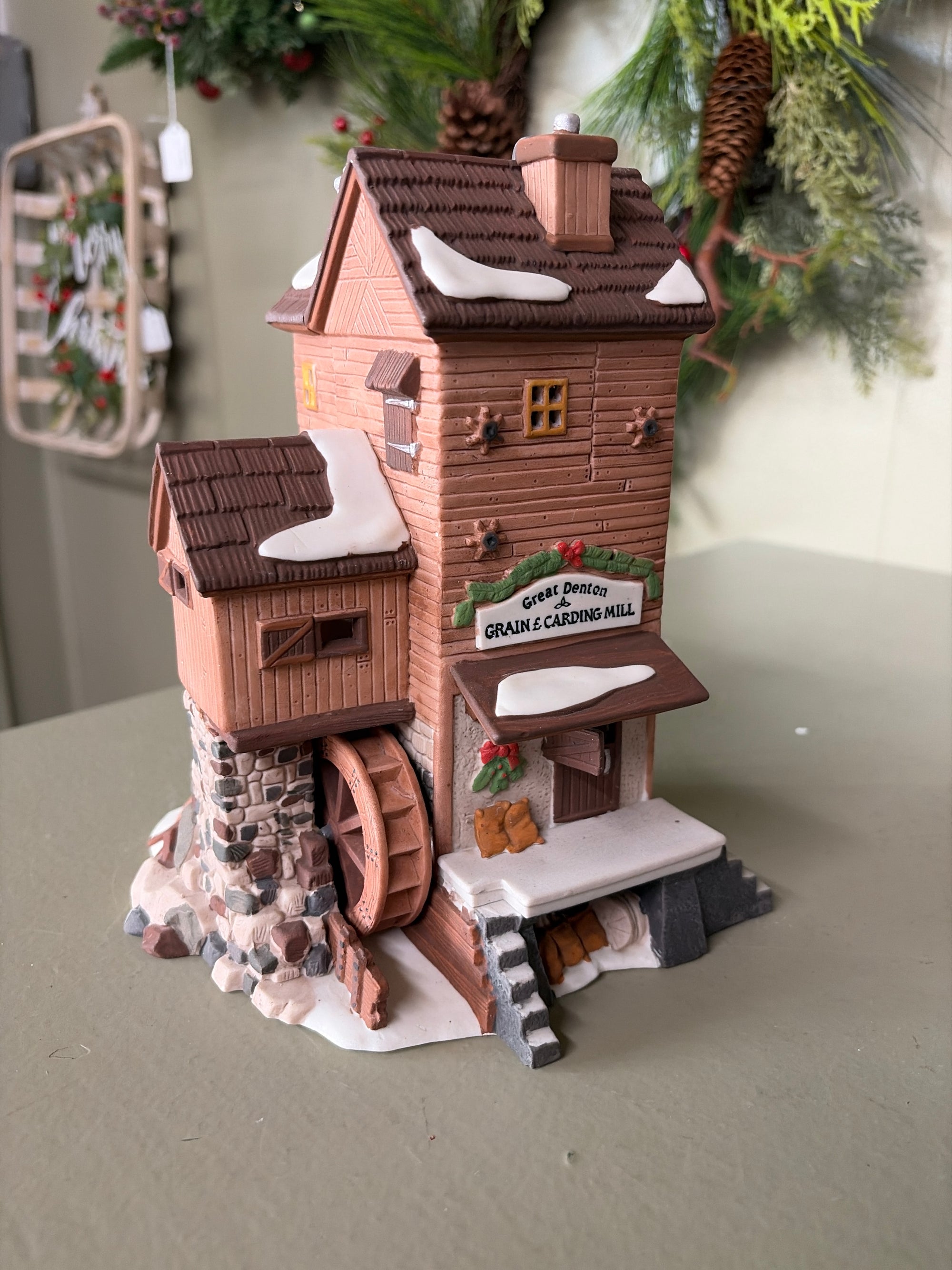 Dept. 56 Great Denton Mill, Has Box