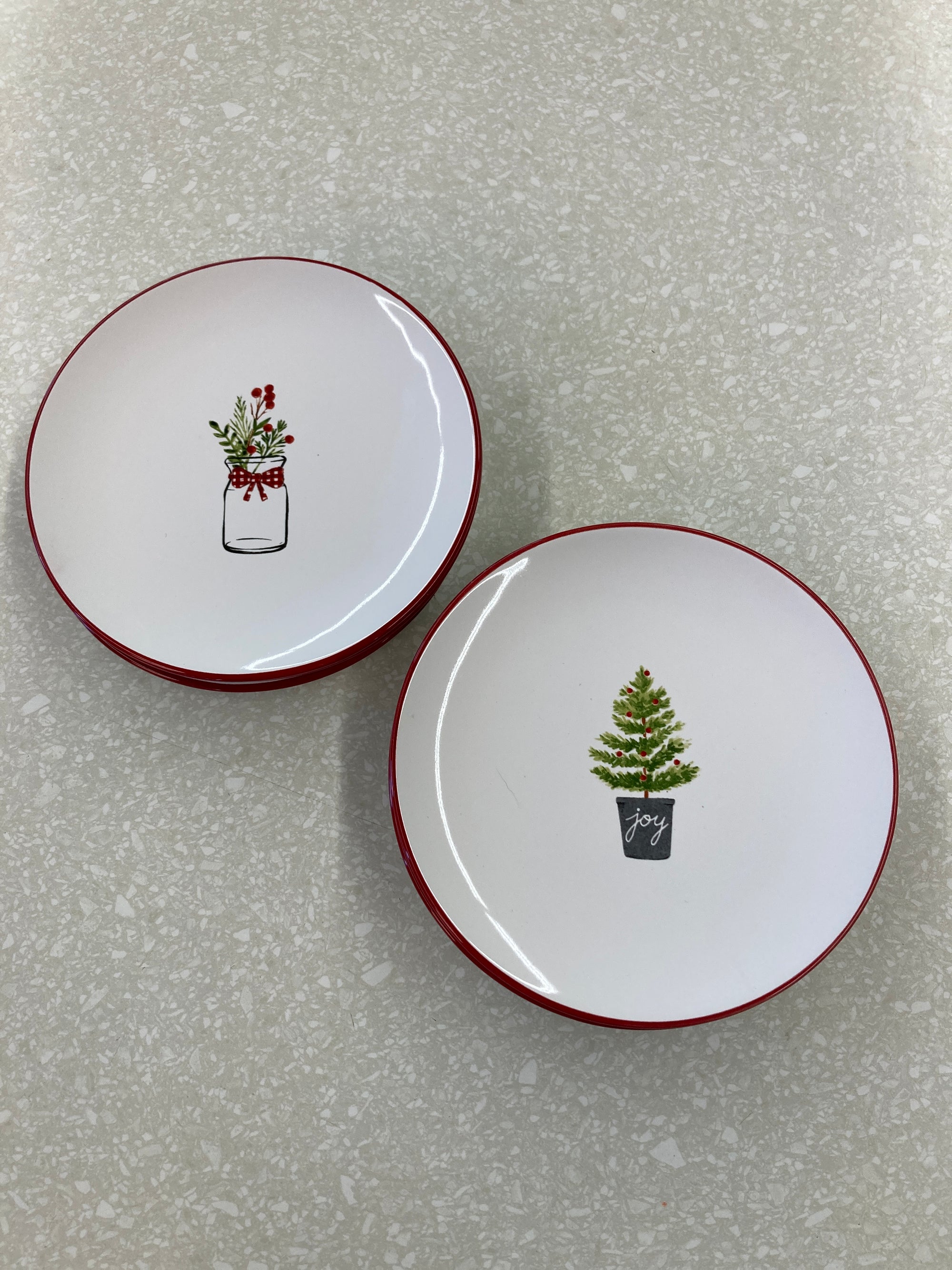 St Nicholas Appetizer Plates, 6 pc set