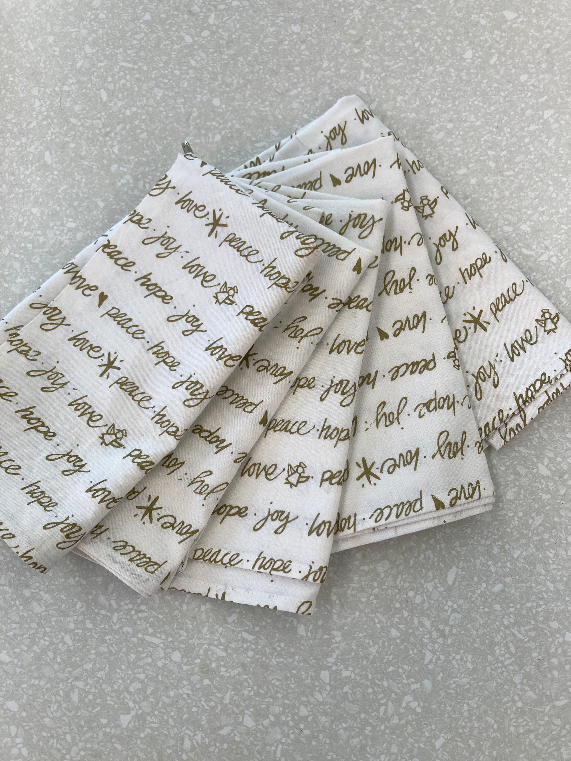 Napkins, 5 pc set
