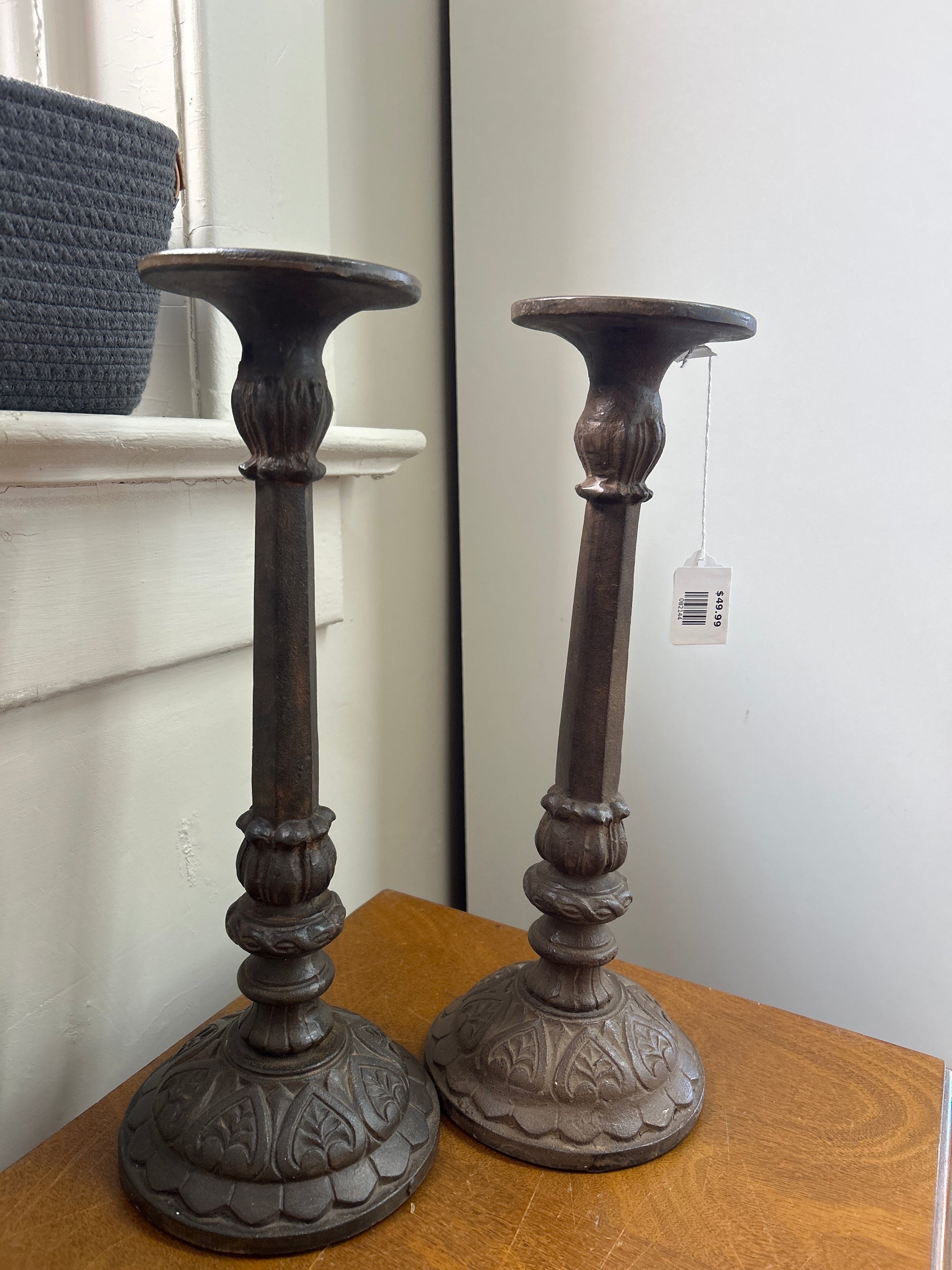Candle Sticks, Set of 2