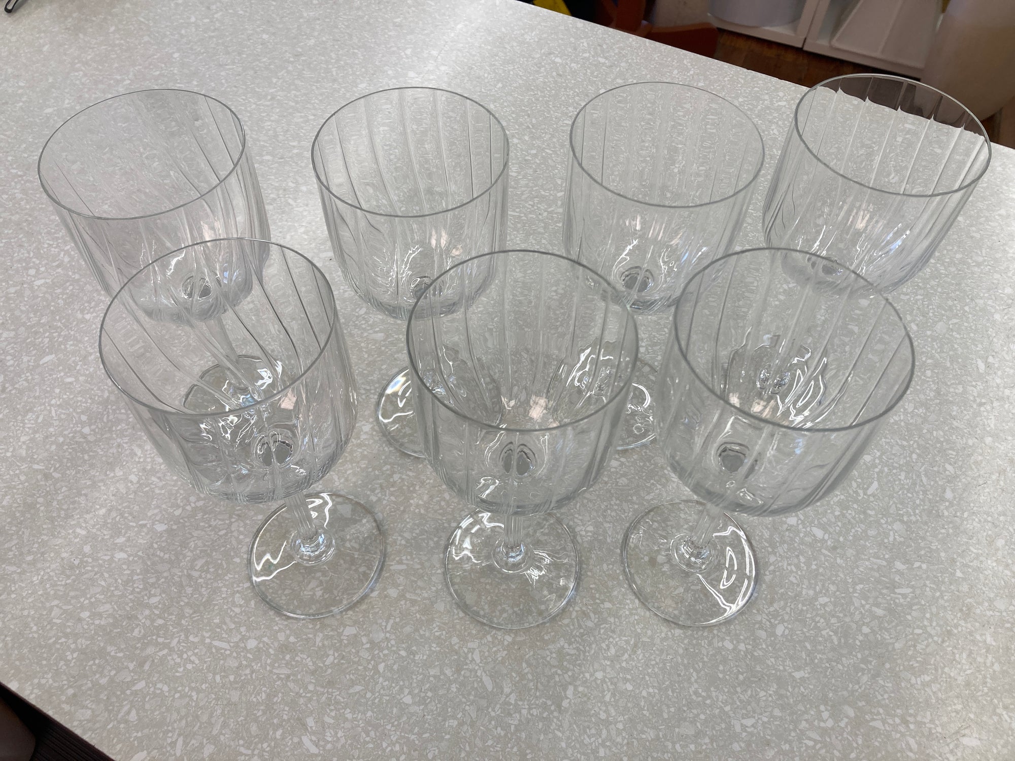 Stem Glasses Set of 7