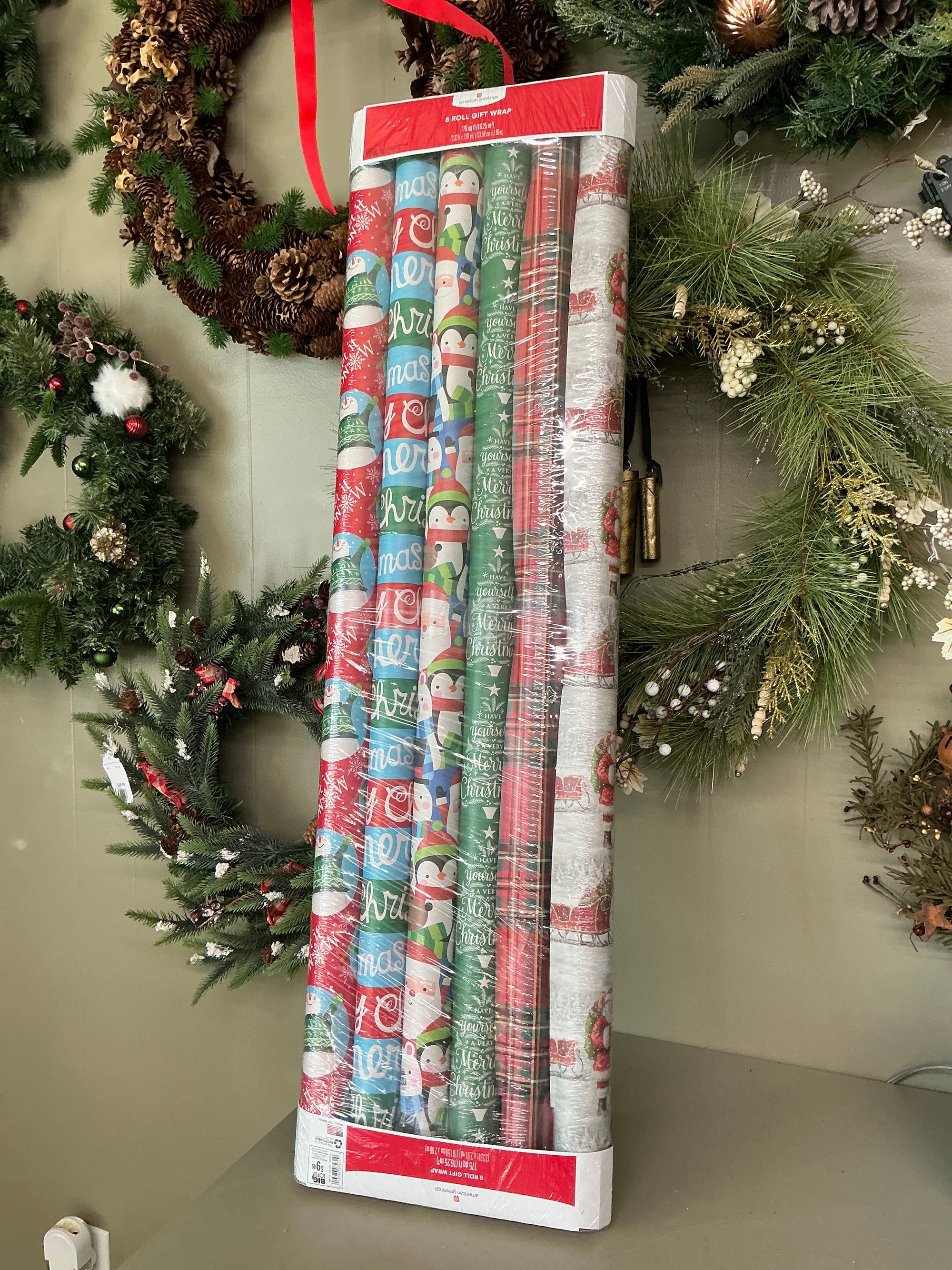 Wrapping Paper Set, 6 pc set
