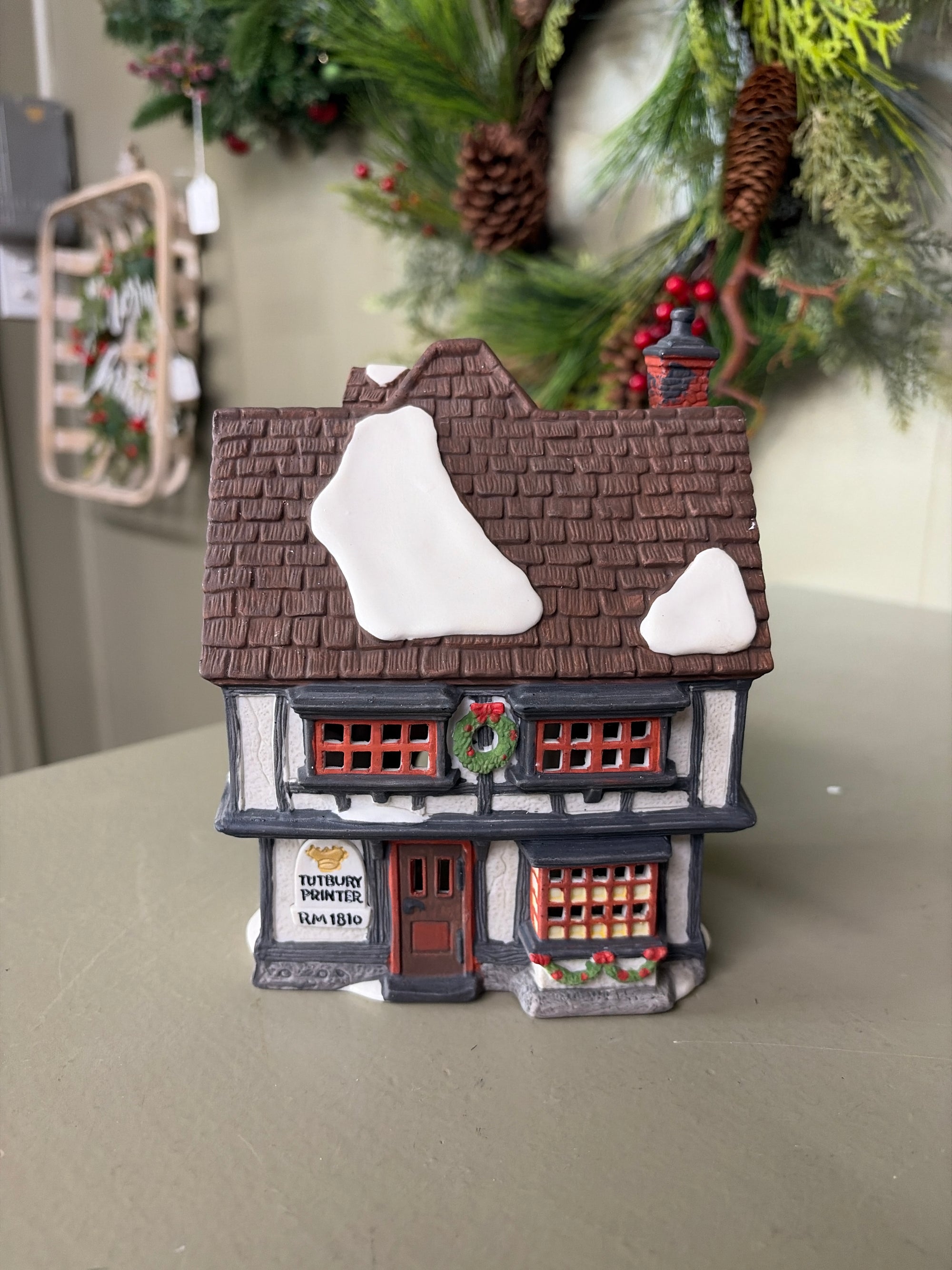 Dept. 56 Tutbury Printer, Has Box
