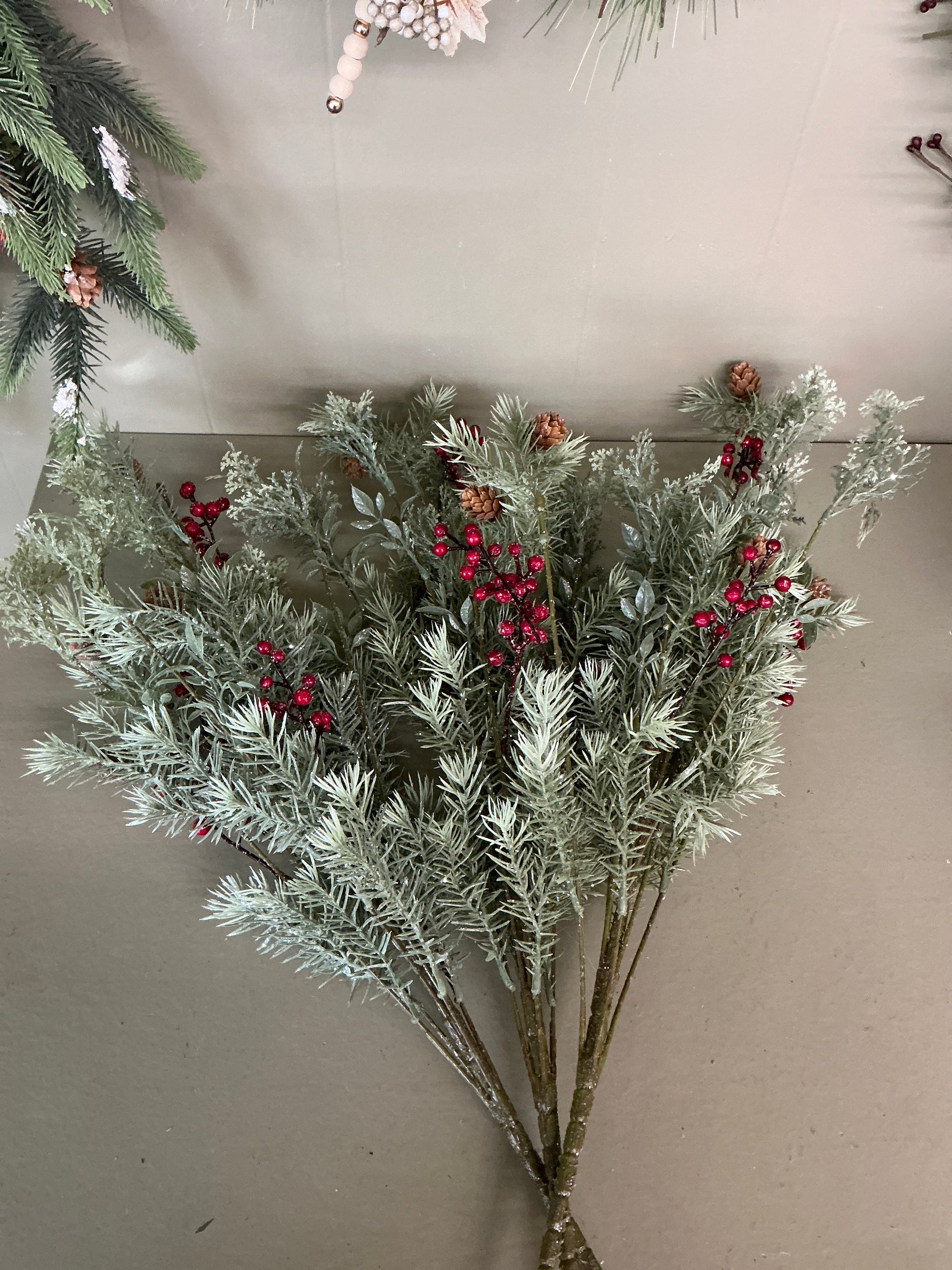 Glittery Pine Bundle, Set of 3