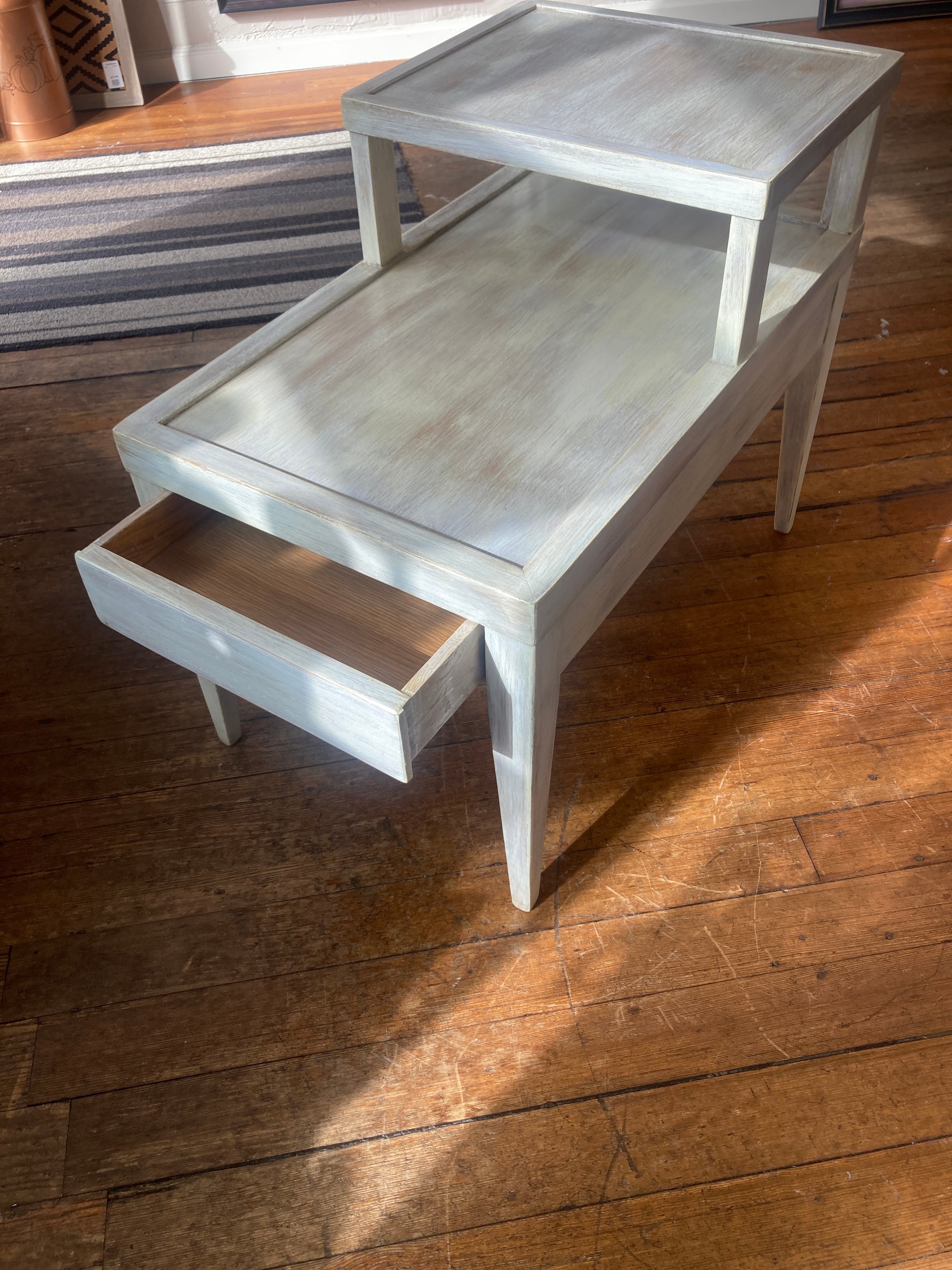 Two Tiered Side Table
