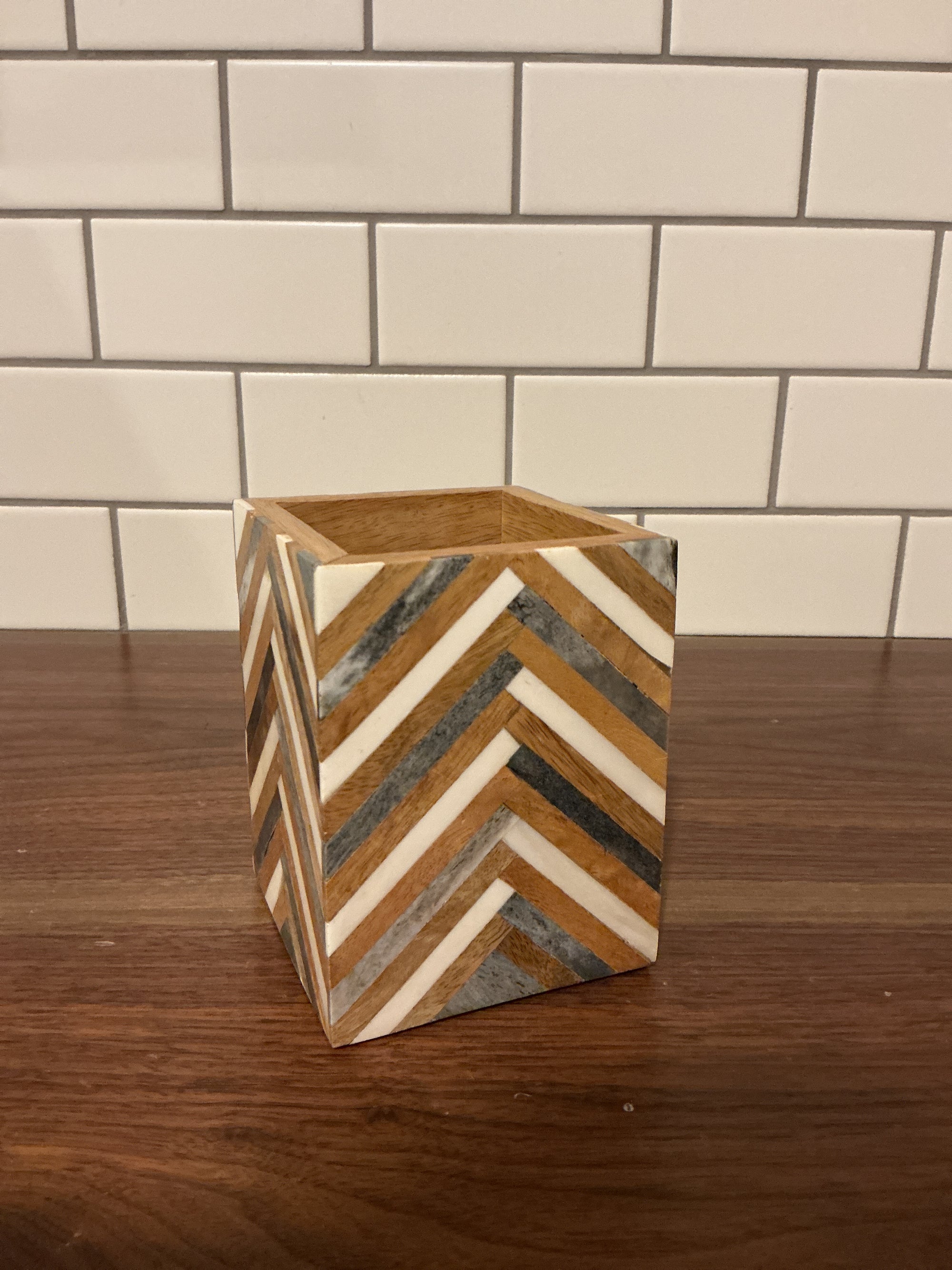 World Market Pencil Holder