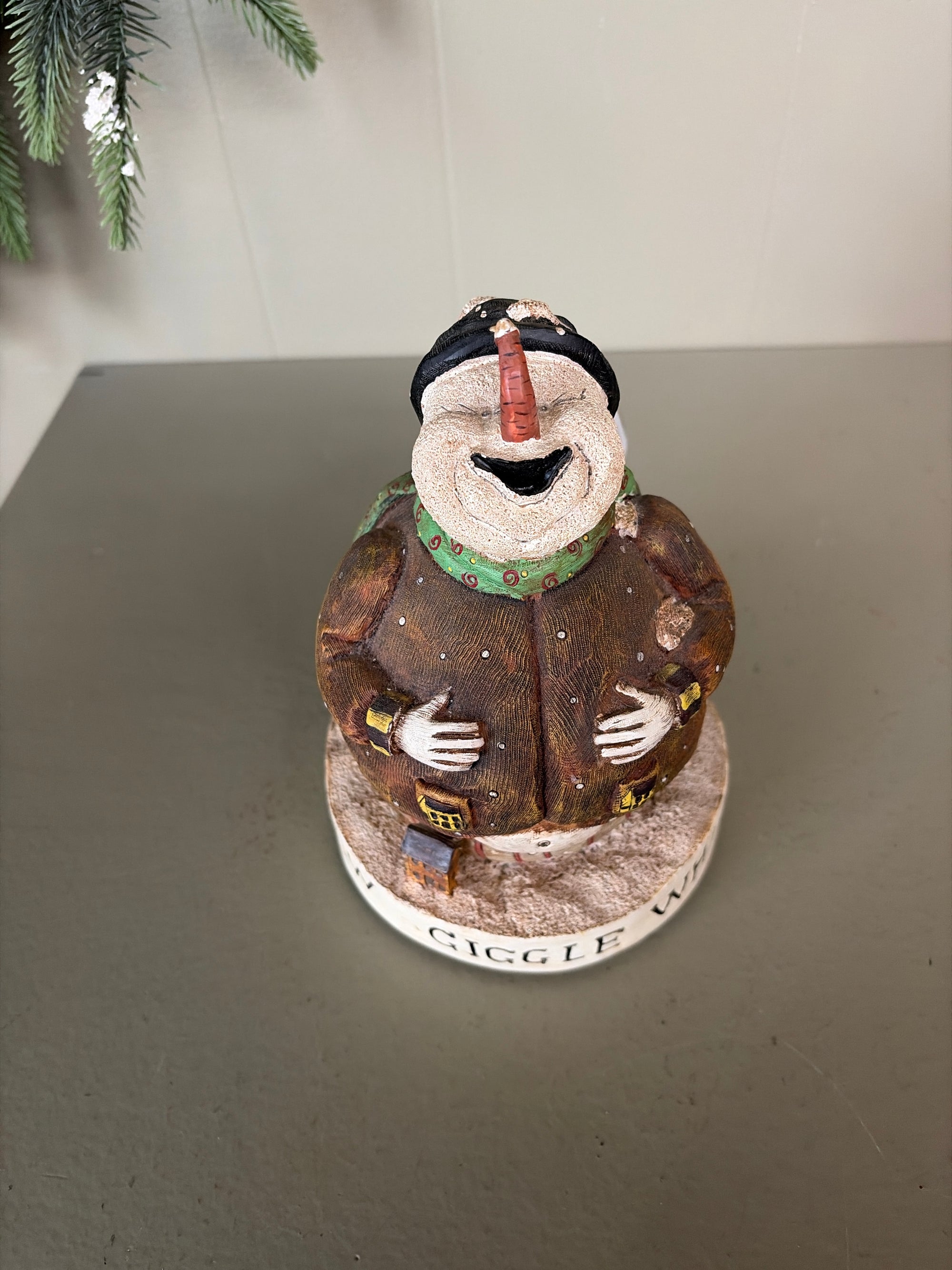 Snowman Music Box