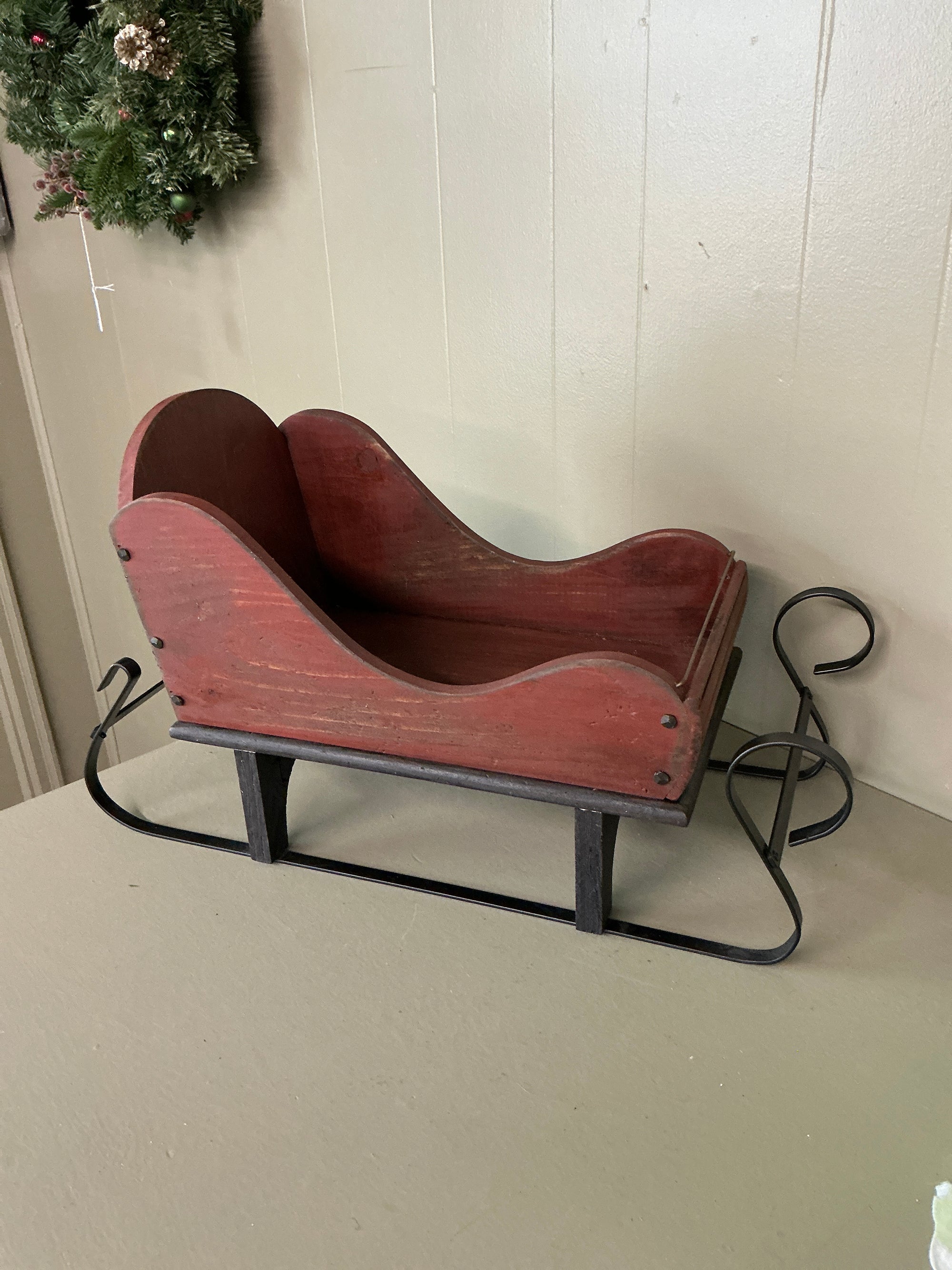 Wooden Sleigh