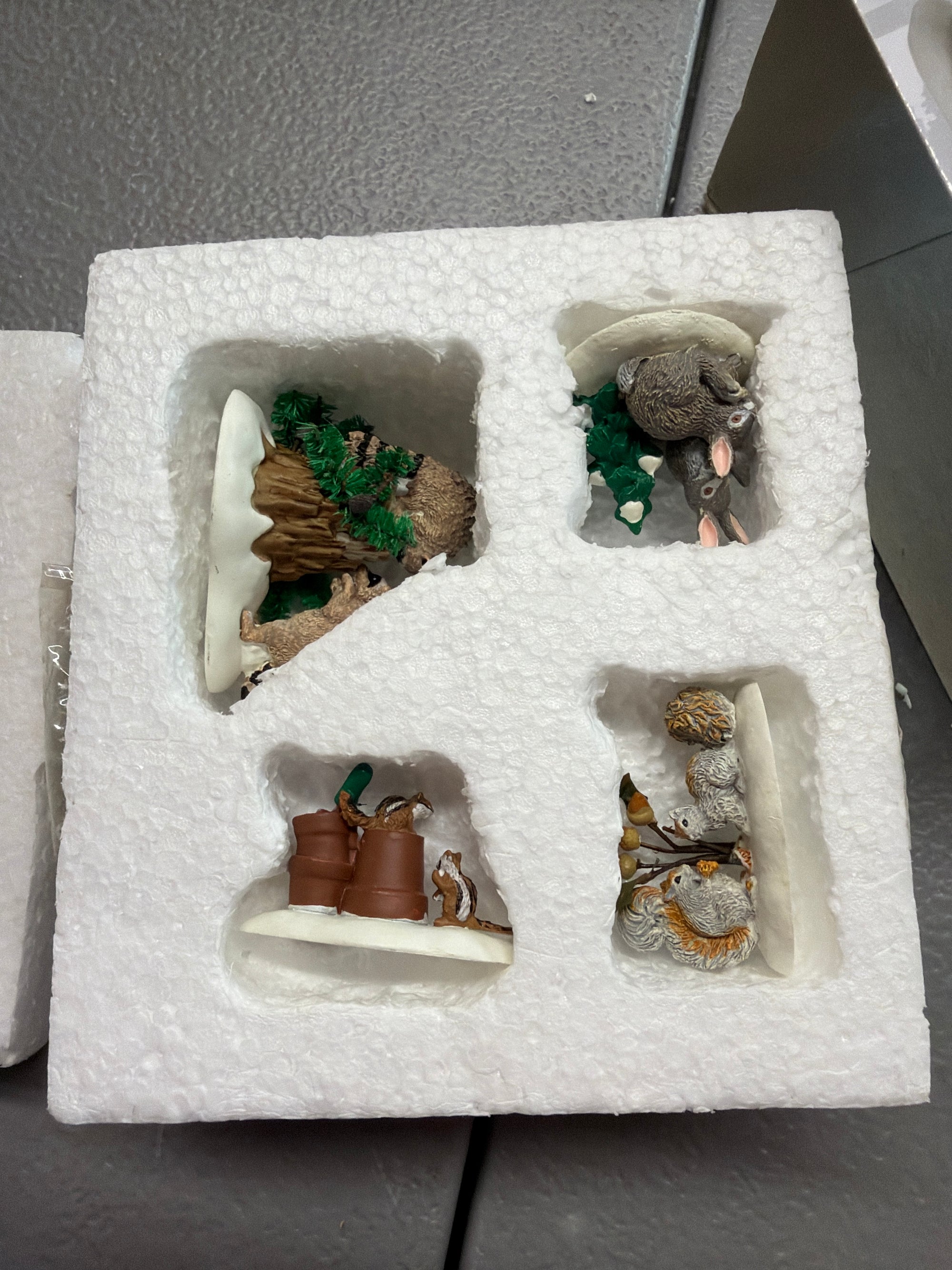 Dept. 56 Friendly Neighbors, Set of 4 - Has Box