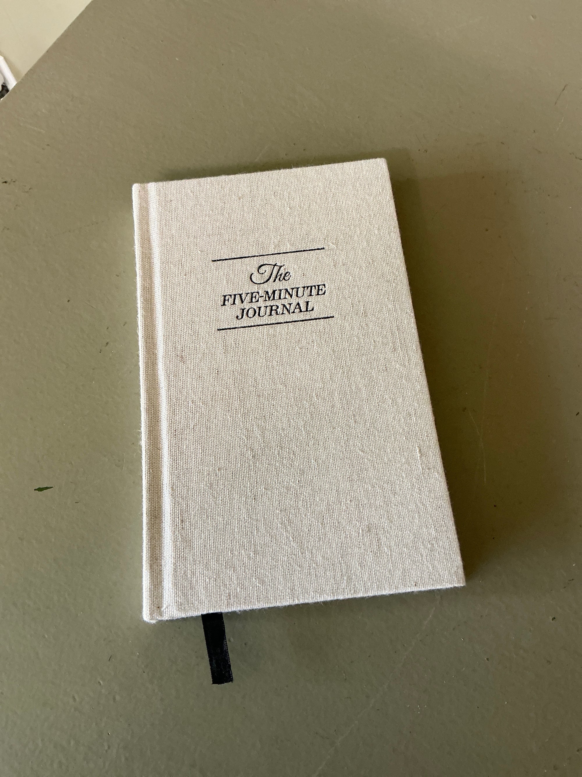 The Five Minute Journal