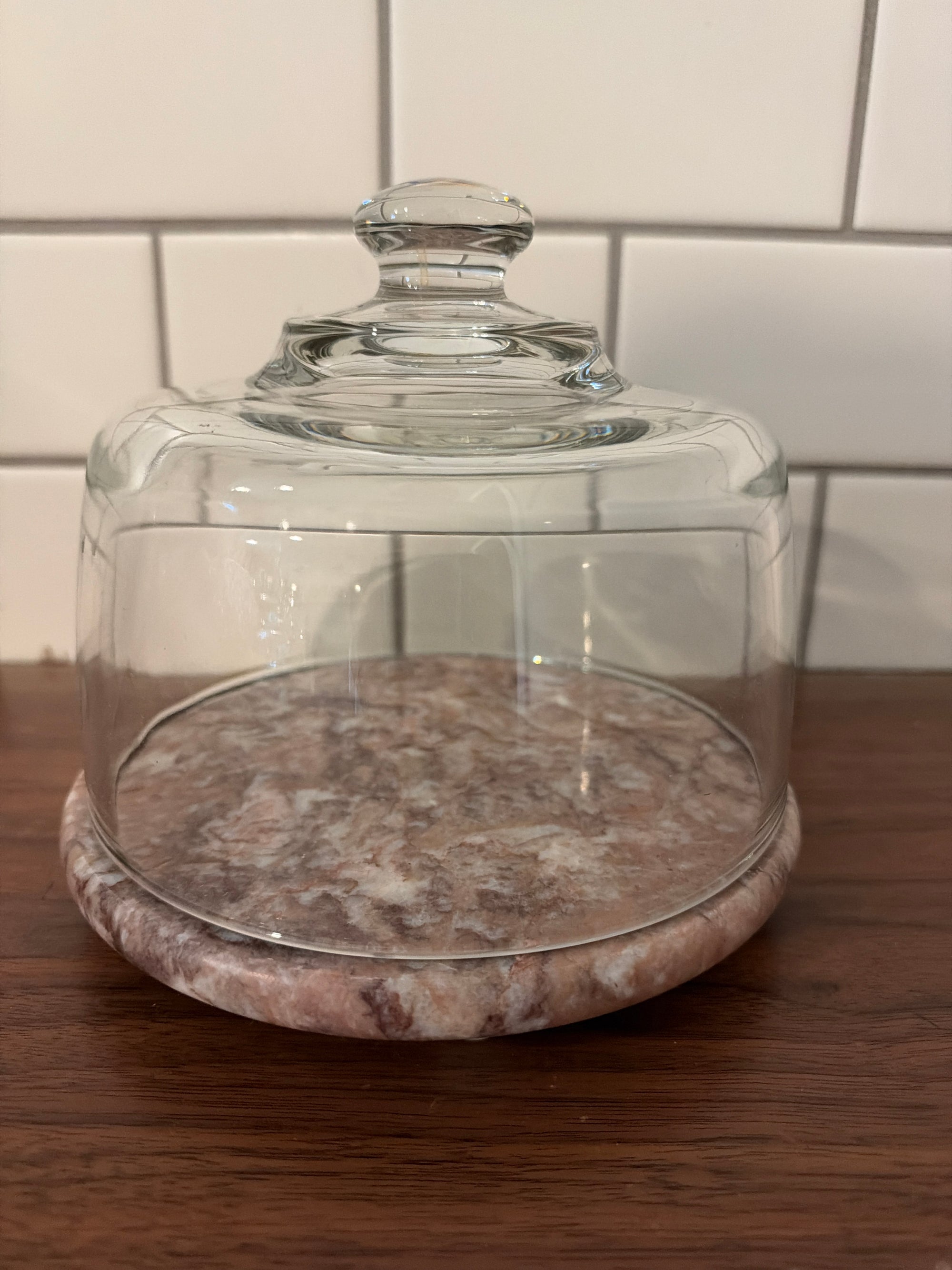Cheese Plate and Dome, 2 pc set