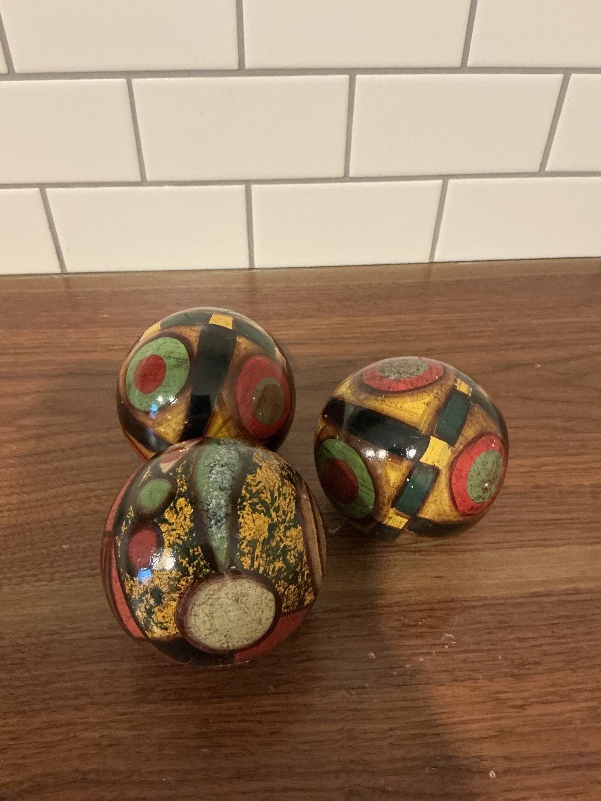 Orbs, 3 pc set