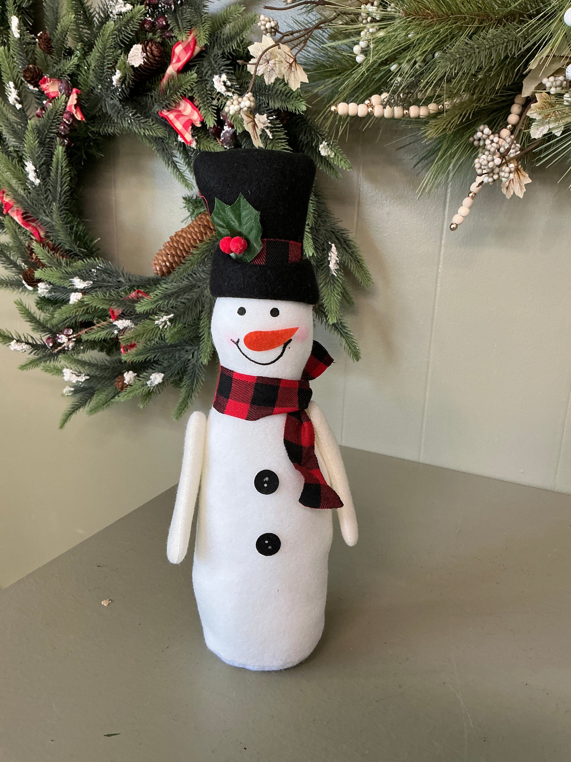 Plush Snowman