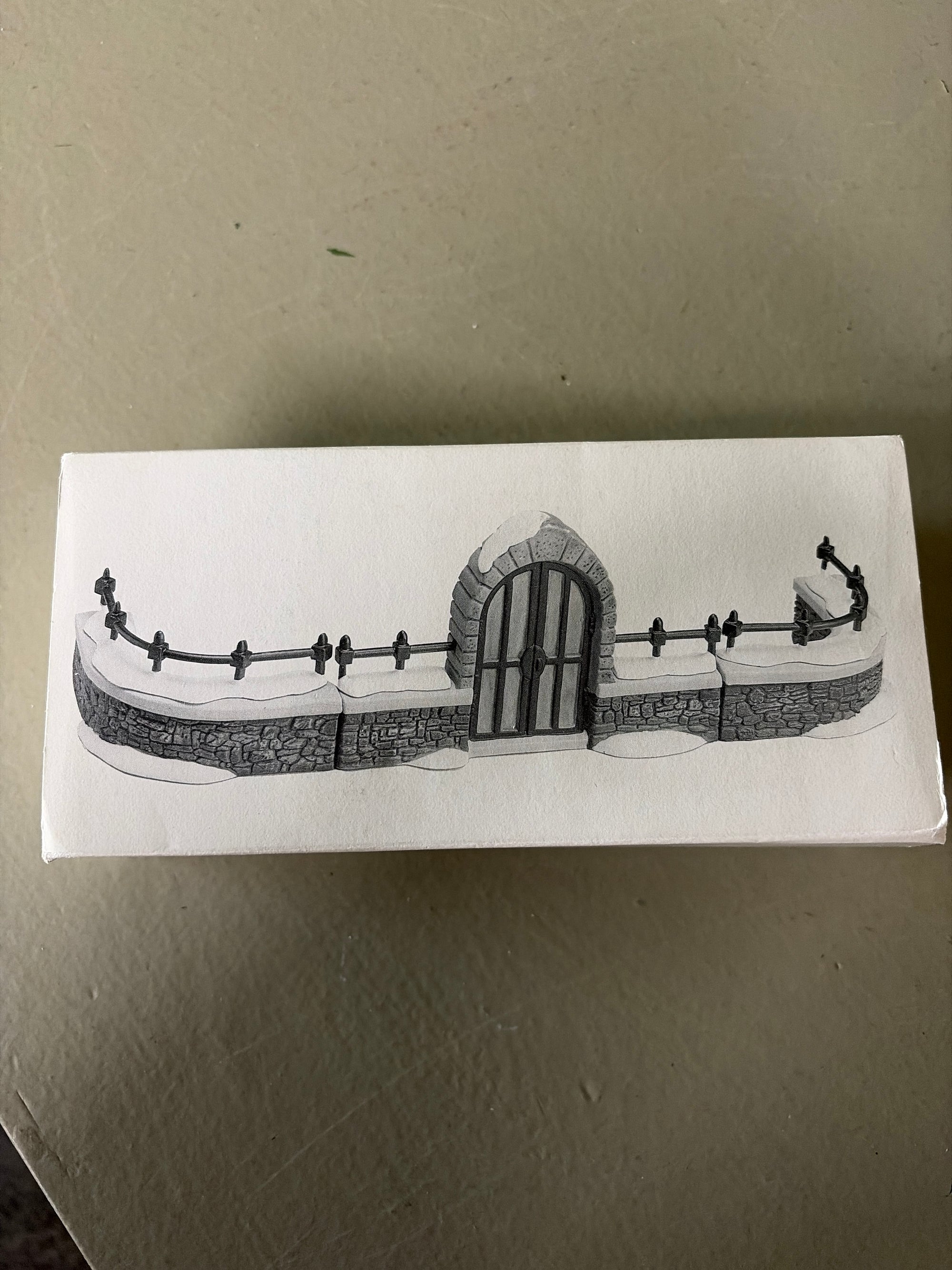 Dept. 56 Churchyard Gate and Fence, Set of 3 - Has Box
