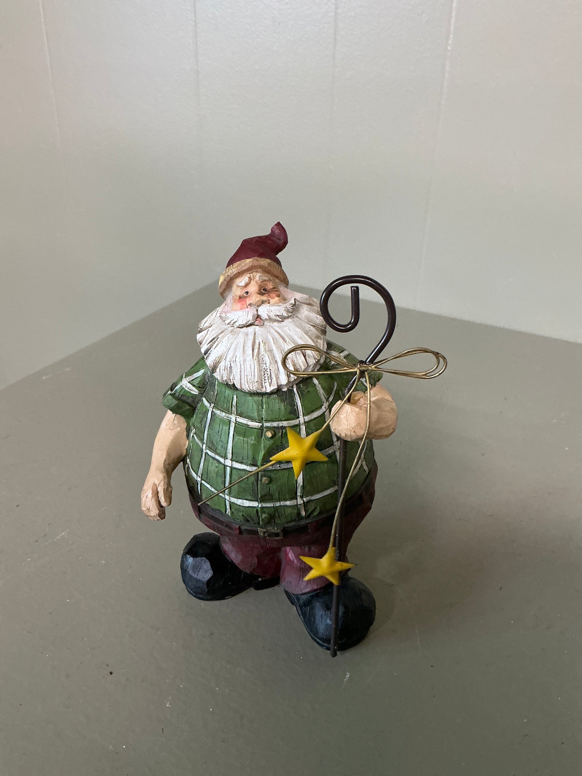 Santa with Whimsy Staff