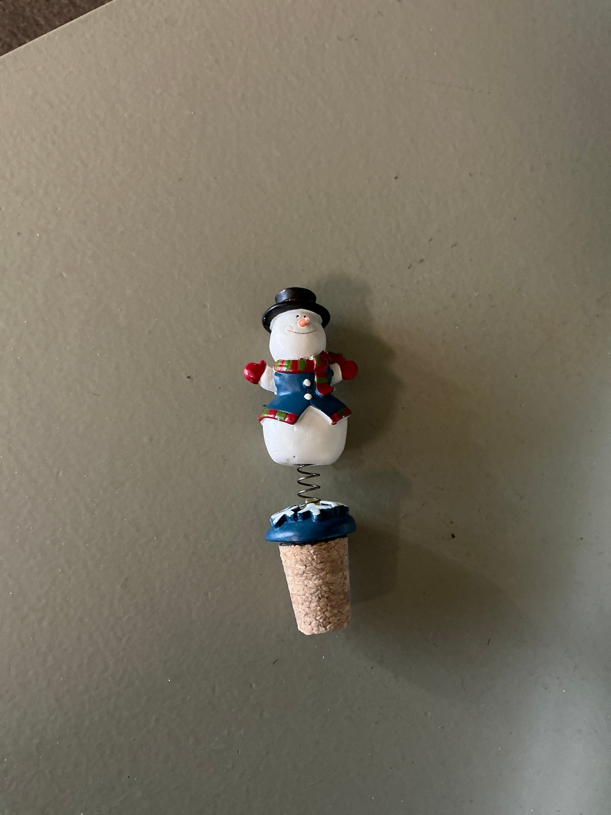 Snowman Wine Cork