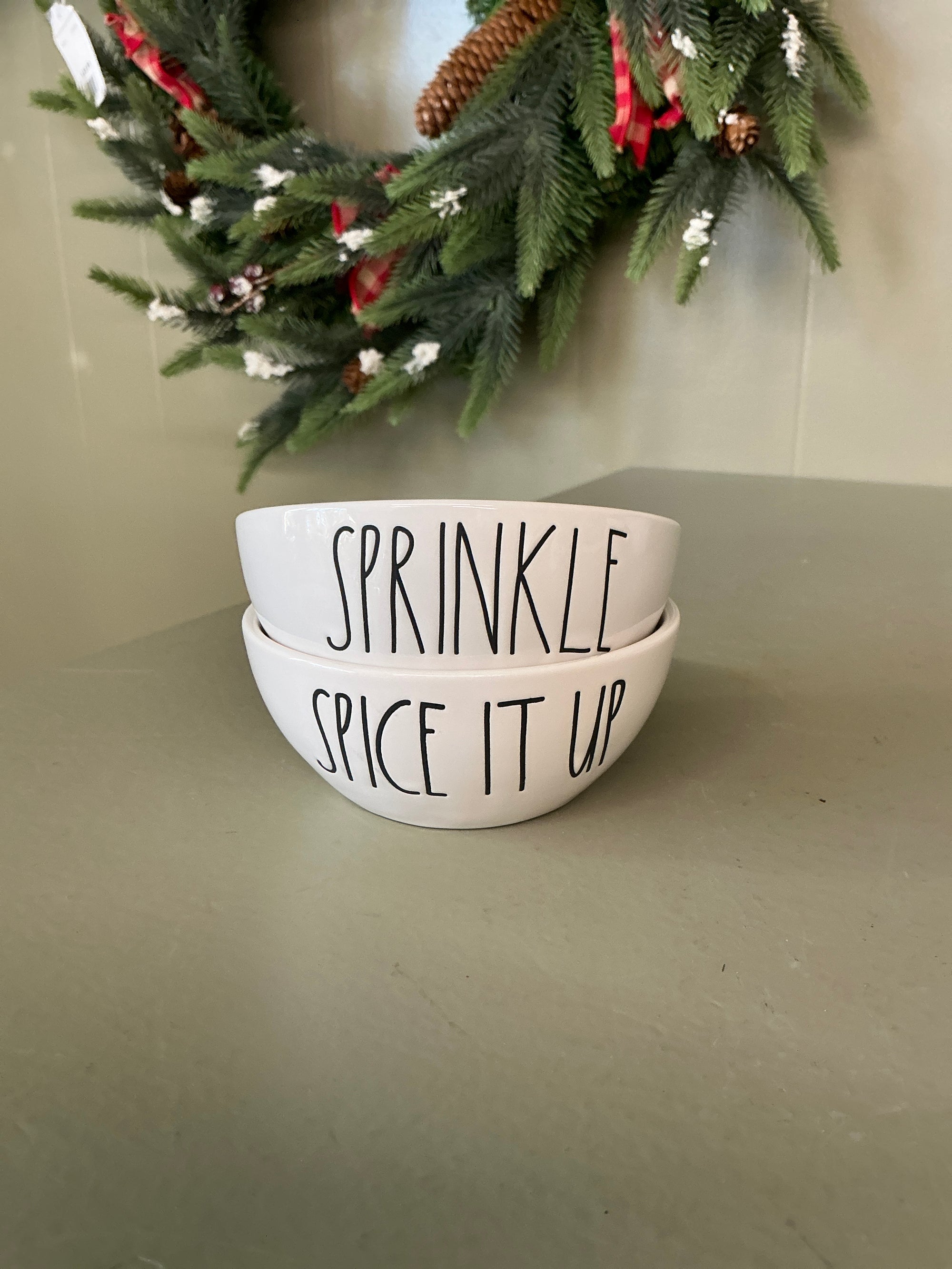 Rae Dunn “Sprinkle” and “Spice It Up” Dish Set, Set of 2