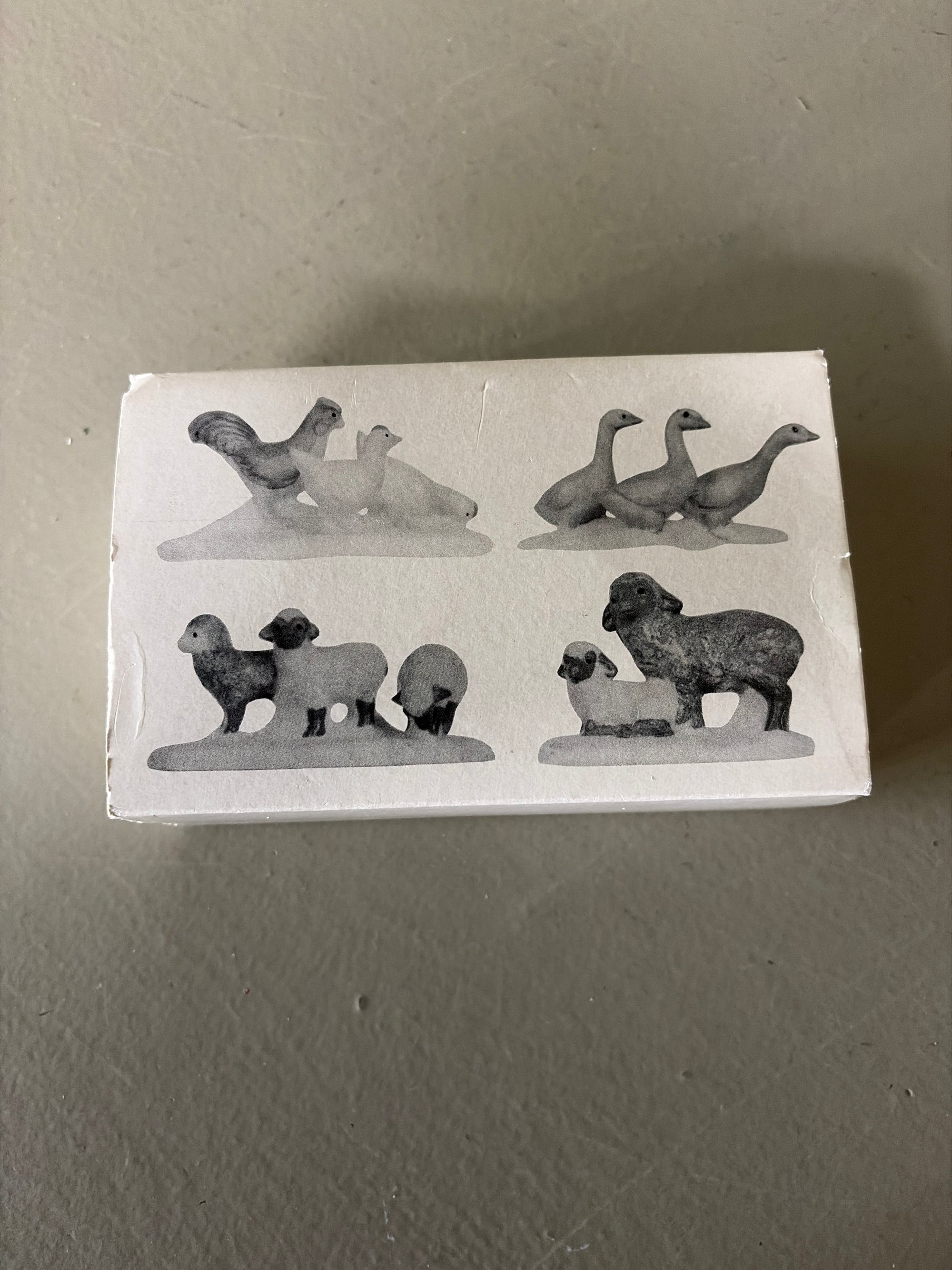 Dept. 56 Farm Animals, Set of 4 - Has Box