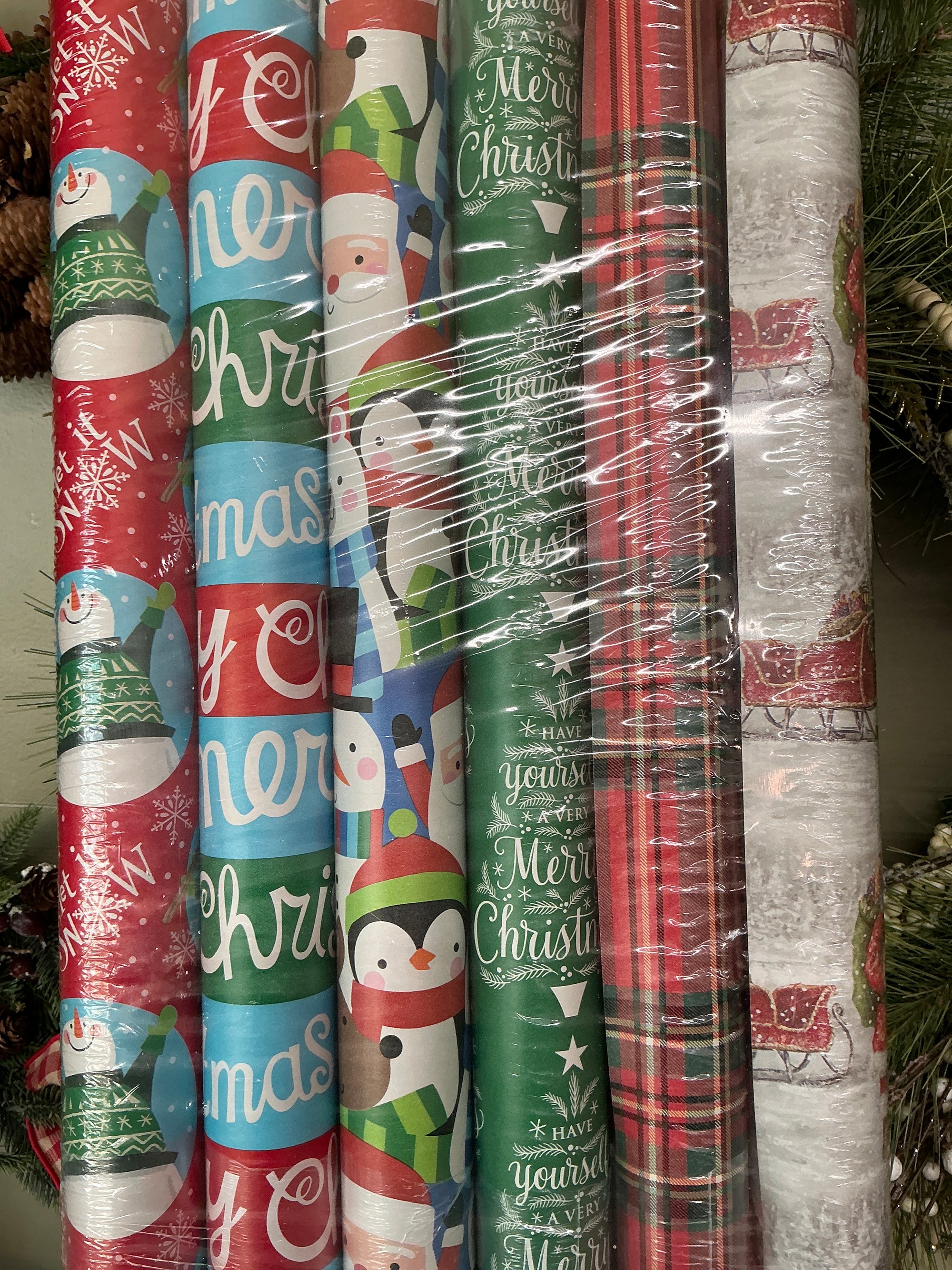 Wrapping Paper Set, 6 pc set