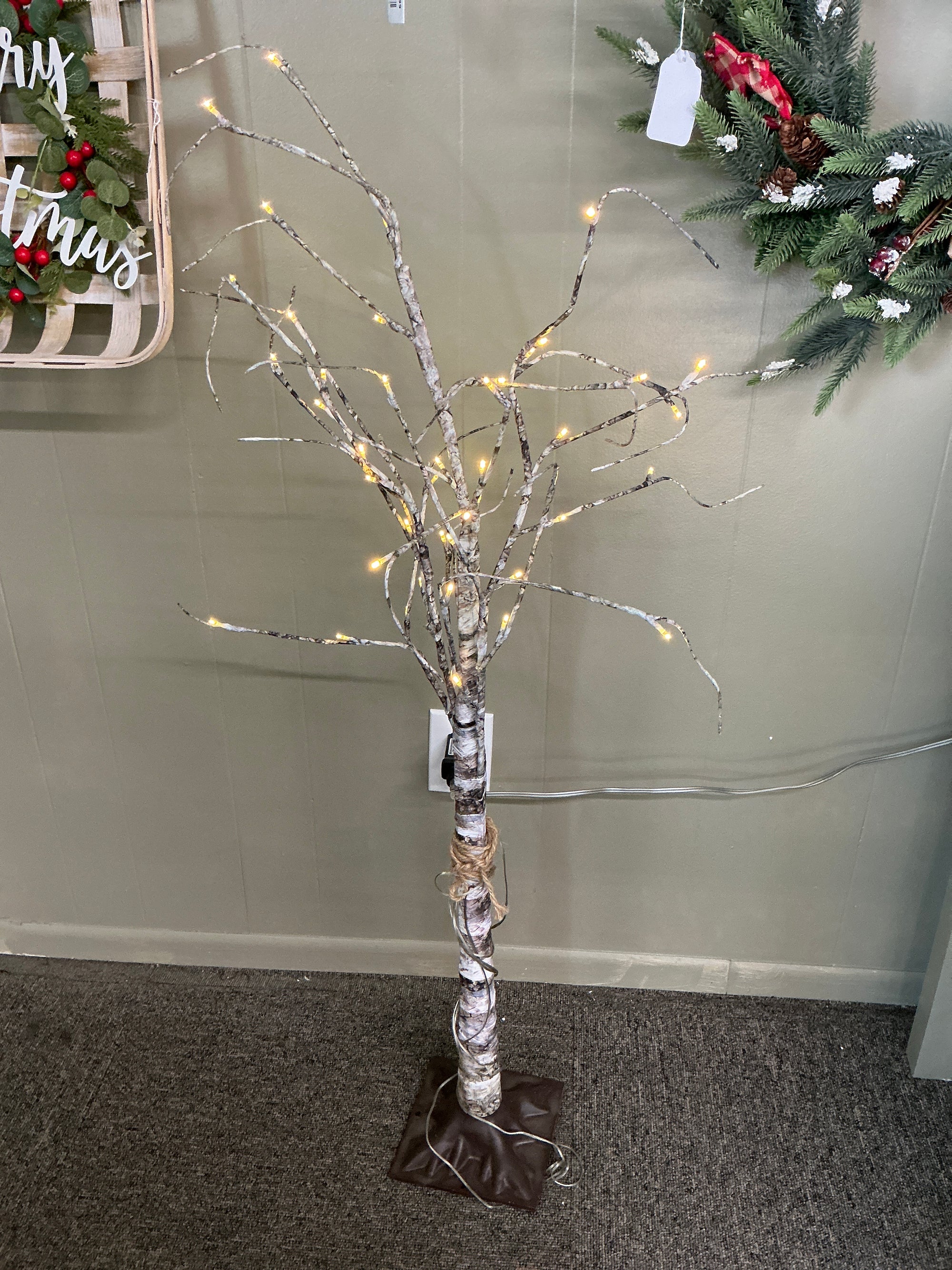 Faux Wooden Tree