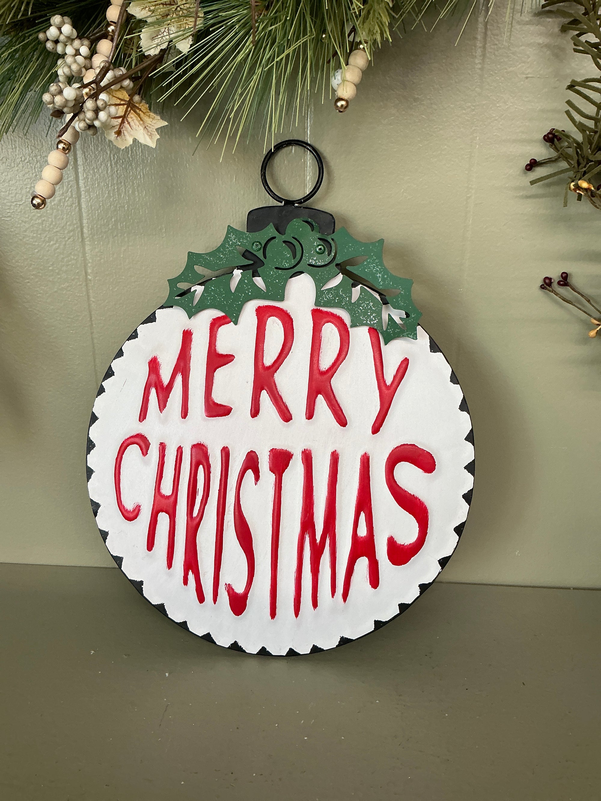 Hanging Metal Ornament Art