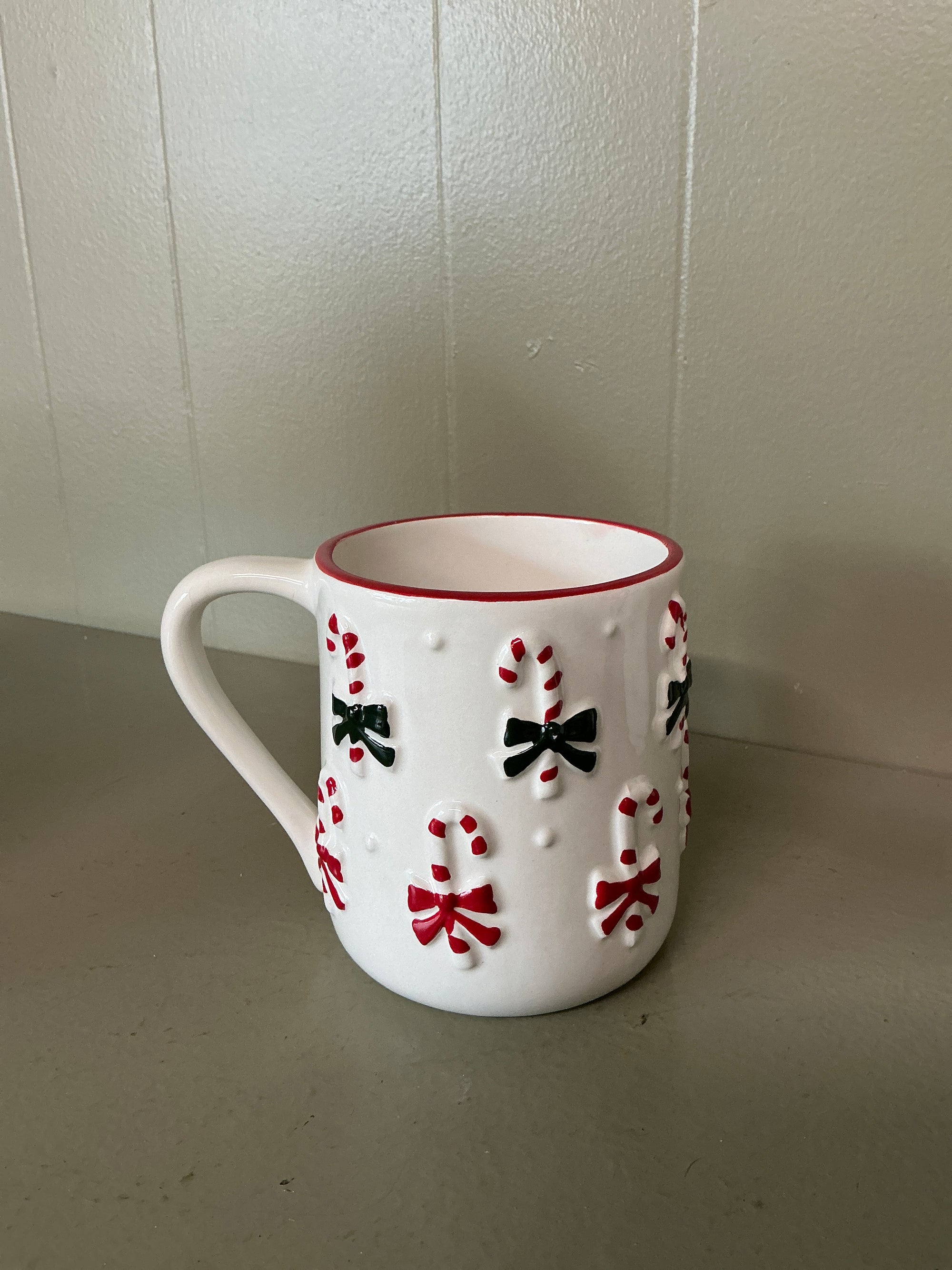 Candy Cane Mug, As Is
