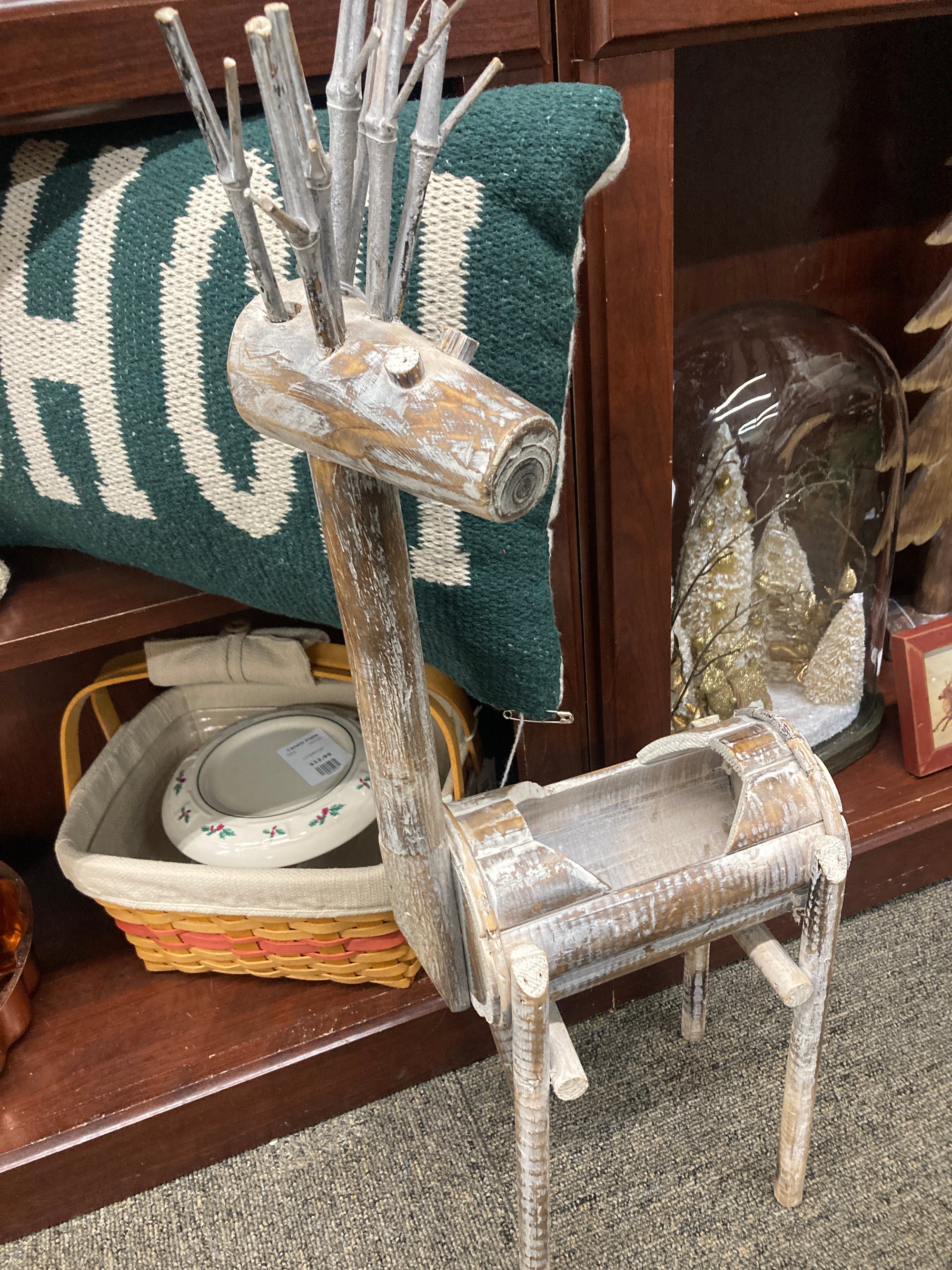Wood Reindeer