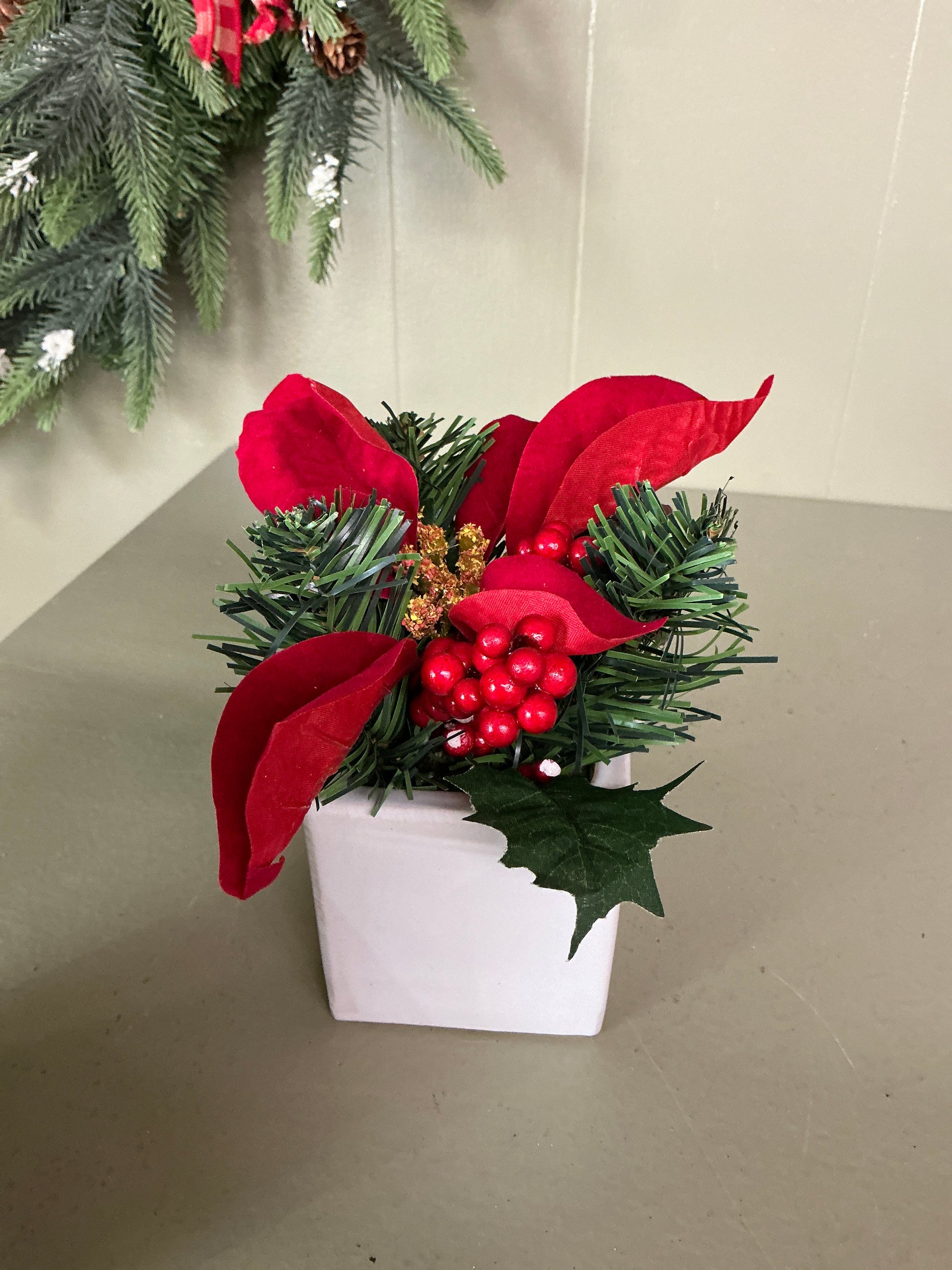 Red  Christmas Arrangement